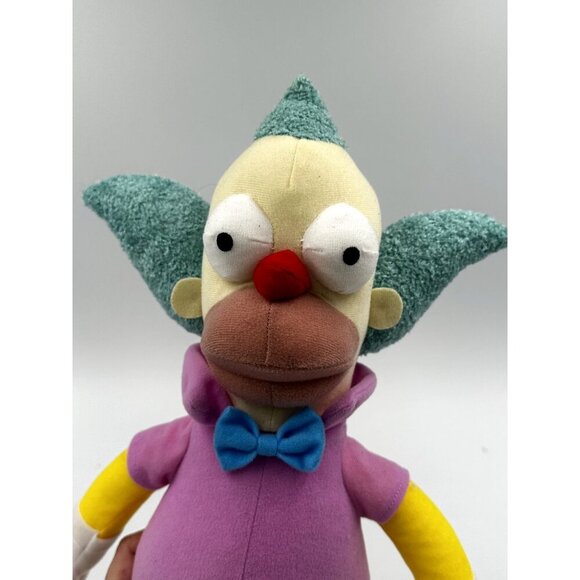Krusty the Clown Plush Toy Factory The Simpsons Stuffed Doll 15" 2020 - Picture 5 of 7